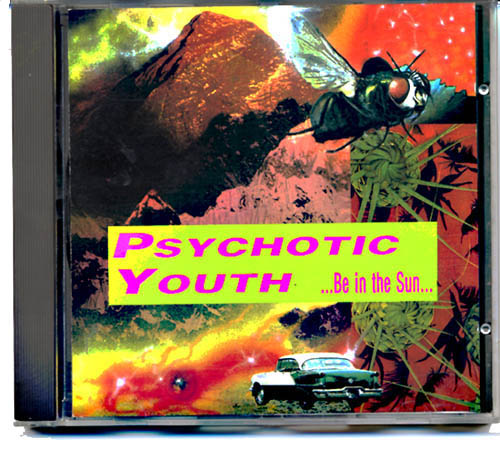 CD cover, Psychotic Youth be in the Sun. Collage